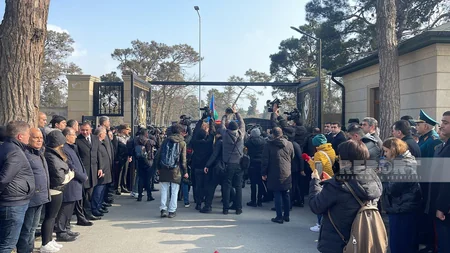 Şəhid Orxan Əsgərov İkinci Şəhidlər xiyabanında dəfn edilib - YENİLƏNİB-5