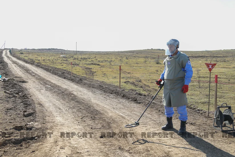 Nearly 150 landmines found in liberated areas