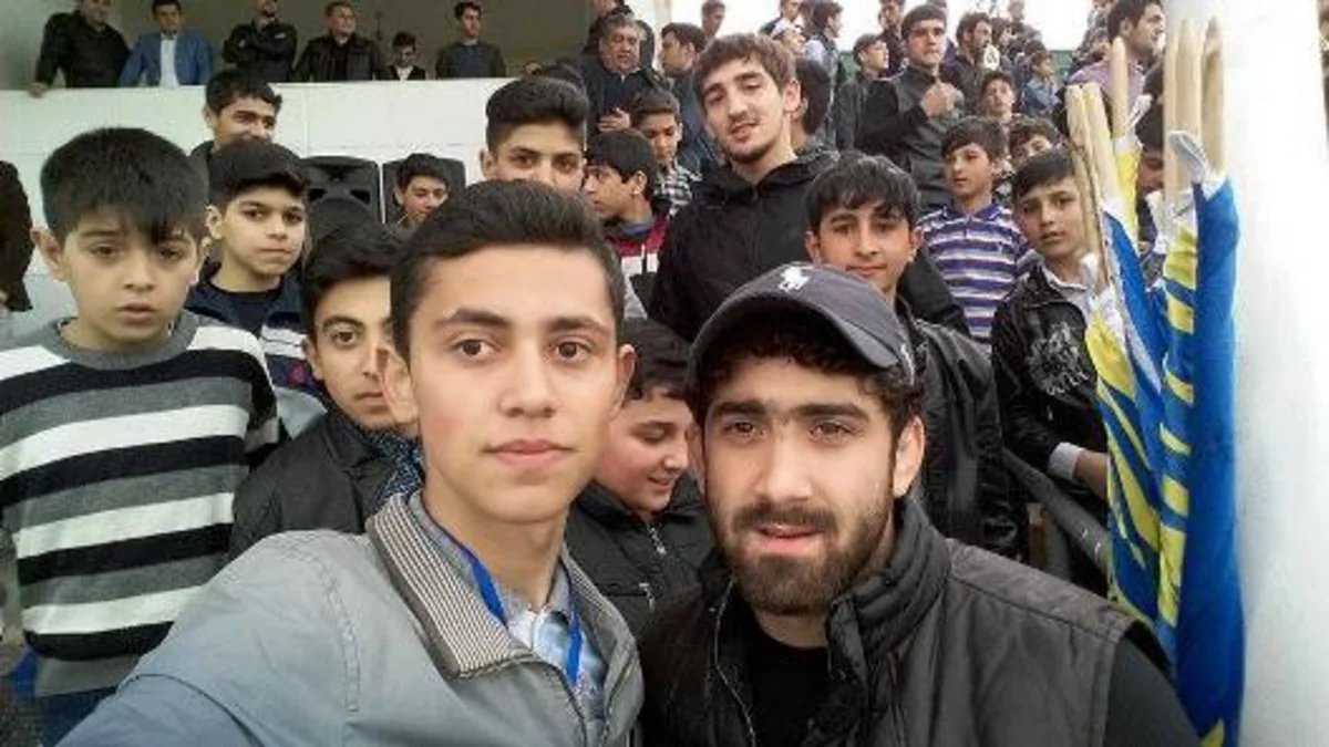 Olimpiya çempionu Toğrul Əsgərov Kəpəzin oyununu izləyib