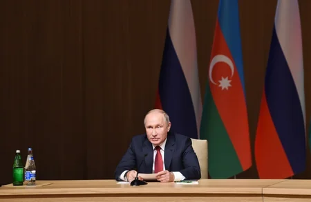 Presidents of Azerbaijan and Russia attend  official opening of 9th Azerbaijan-Russia Interregional Forum