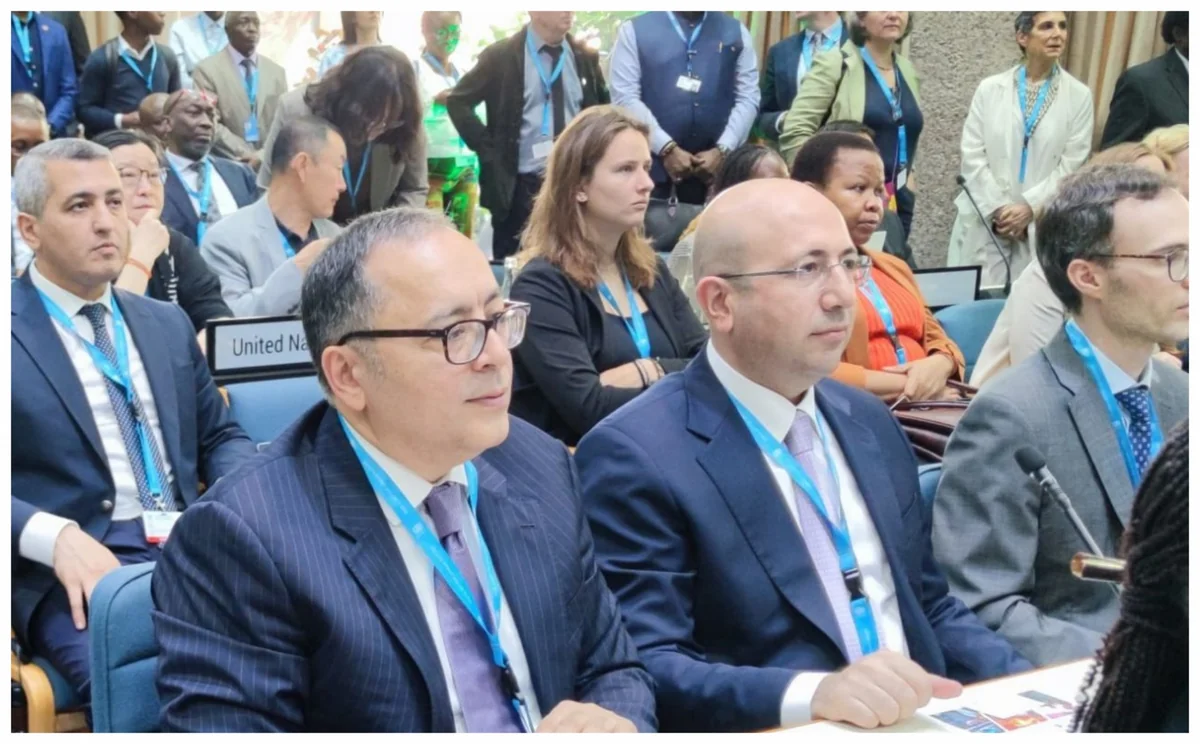 Azerbaijani delegation attending second UN-Habitat Assembly 