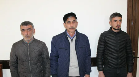 Balakən sakinlərindən 4 tüfəng və narkotik götürülüb