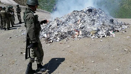 ​Türkiyədə terrorçu PKK-ya məxsus 5 milyon qutu siqaret müsadirə edilib