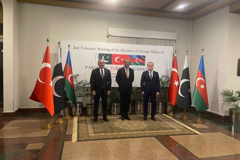 Azərbaycan, Pakistan və Türkiyə XİN başçıları bəyannamə imzalayıb