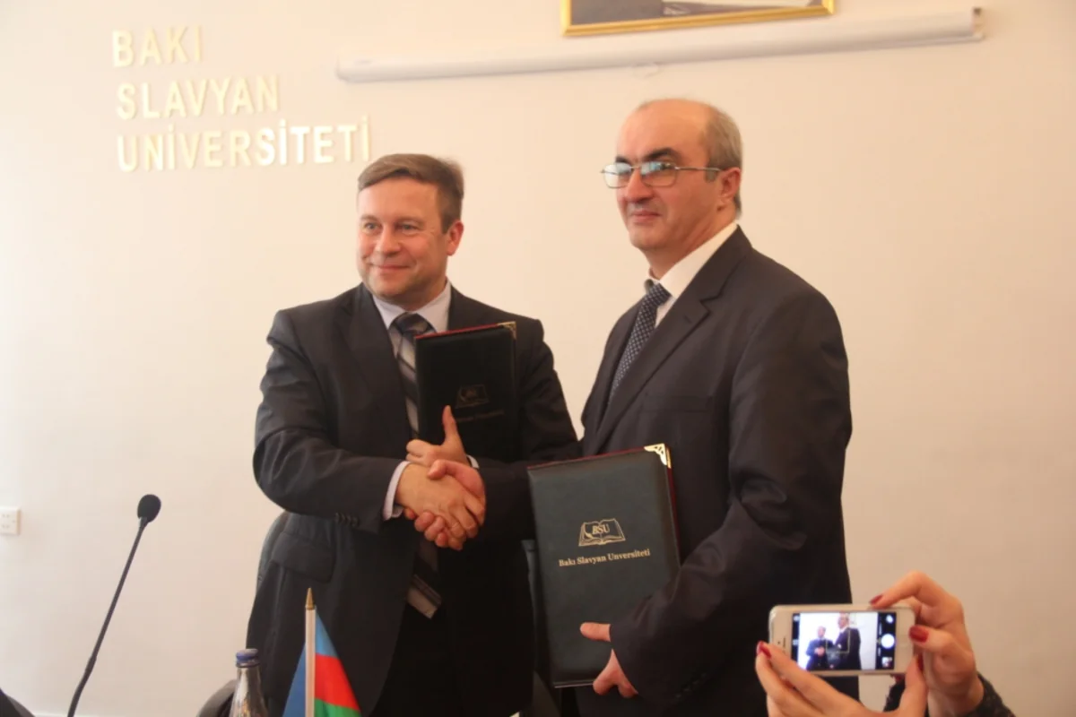 ​Bakı Slavyan Universiteti Auqsburq Universiteti ilə əməkdaşlığa imza atıb