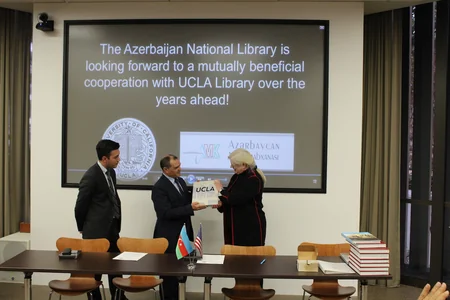 Azerbaijan National Library and the UCLA Library ink MoU