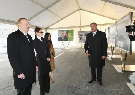 Prezident İlham Əliyev Bakı Ağ Şəhərdə mərkəzi bulvar küçəsinin açılışında iştirak edib - YENİLƏNİB-2
