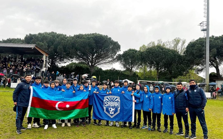 Sabahın U-13 komandası Ravenna Cupda 5-ci olub