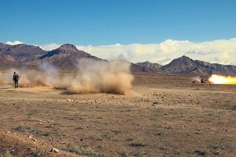 В Нахчыване начались учения азербайджанской армии