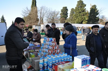 Lənkəranda ərzaq yarmarkası keçirilib - FOTO