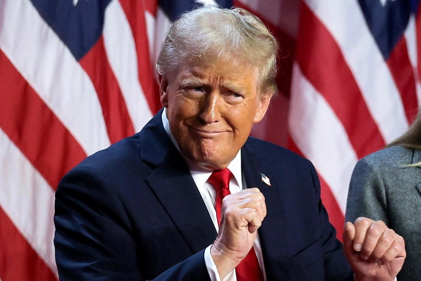 Trump says he is serious on re-election opportunity