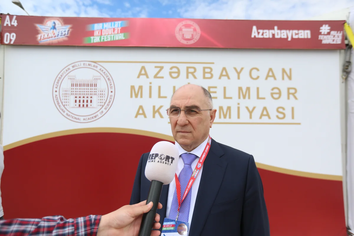 Akademik: “TEKNOFEST Azərbaycan” dünyaya iki ölkənin dostluğunu nümayiş etdirir”