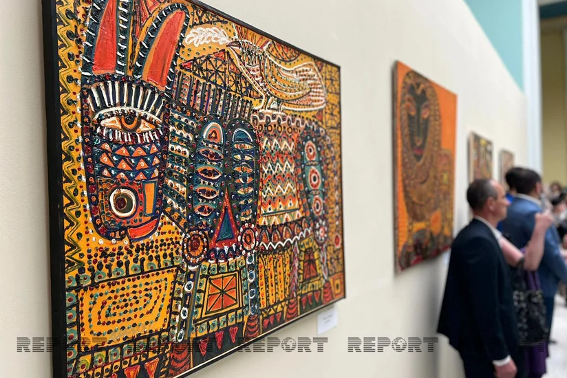 В Москве открылась выставка азербайджанского художника 