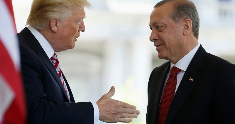 Ərdoğan Trampla Rusiya-Ukrayna müharibəsini və Yaxın Şərq məsələsini müzakirə edib