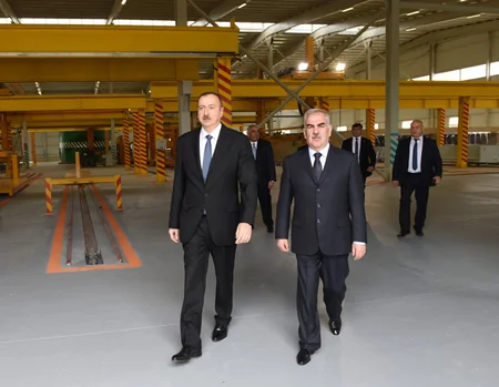 Naxçıvan Sənaye Kompleksi işə salınıb