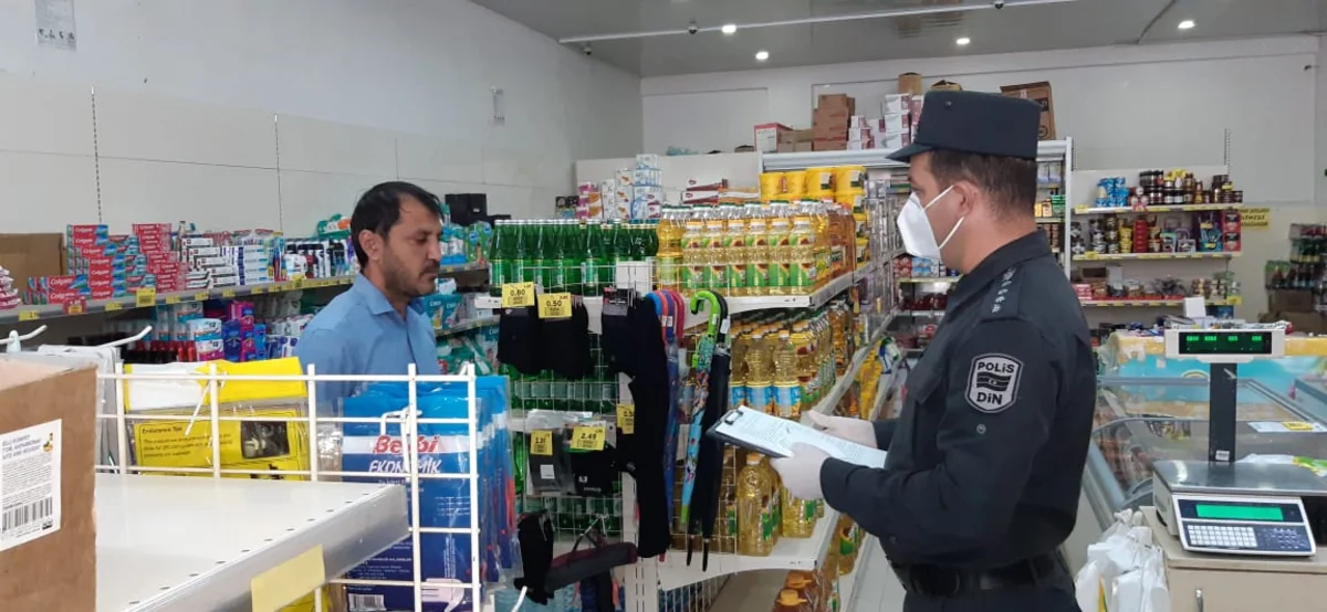 Cəlilabadda tibbi maskadan istifadə etməyənlər cərimələnib