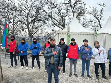 Protest on Khankandi-Lachin road going on for 119 days