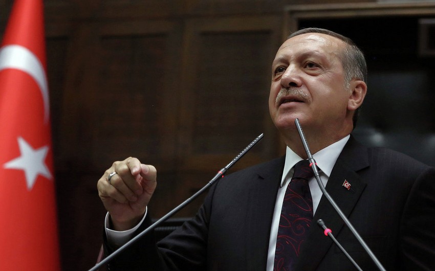 Ərdoğan: Keçən ilin yayından bəri 300-dən çox hərbçimiz terrorçuluğa qarşı mübarizədə şəhid olub