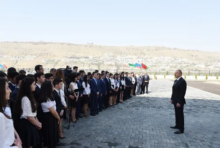 Prezident İlham Əliyev Bakı Ali Neft Məktəbinin kampusunun açılışında iştirak edib - YENİLƏNİB