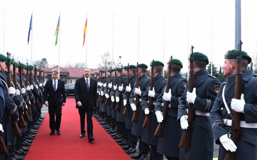 ​İlham Əliyevin Almaniyaya işgüzar səfəri başa çatıb