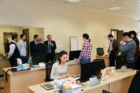 ​Mətbuat Şurasının sədri “Report” İnformasiya Agentliyində olub