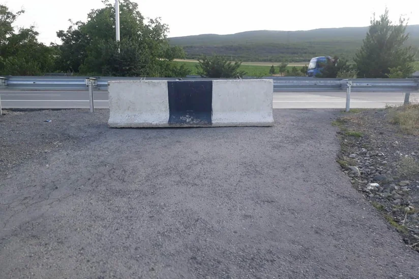 В Грузии азербайджанцы не могут выехать из своего села на автомобиле - ФОТО