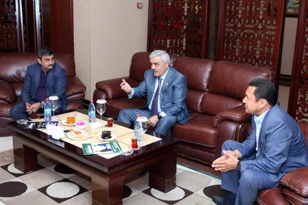 President of Judo Federation met with national team members