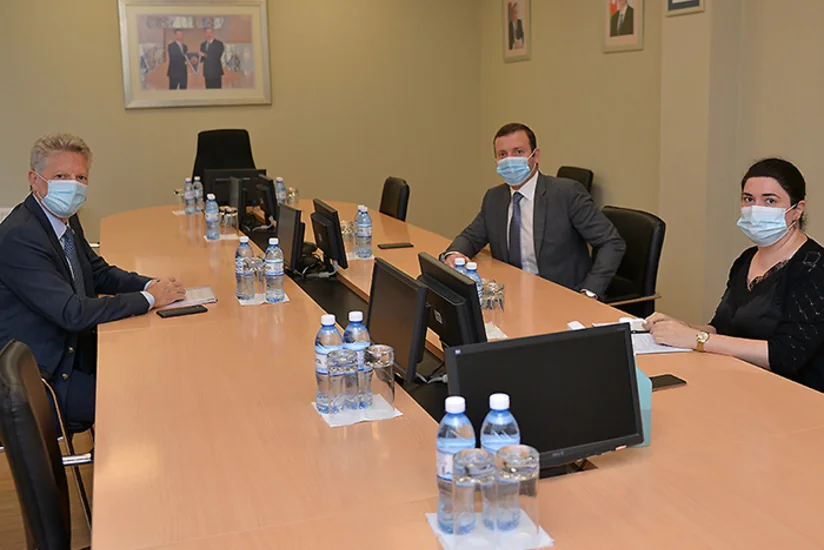 AFFA-nın icraçı vitse-prezidenti Argentina səfiri ilə görüşdü