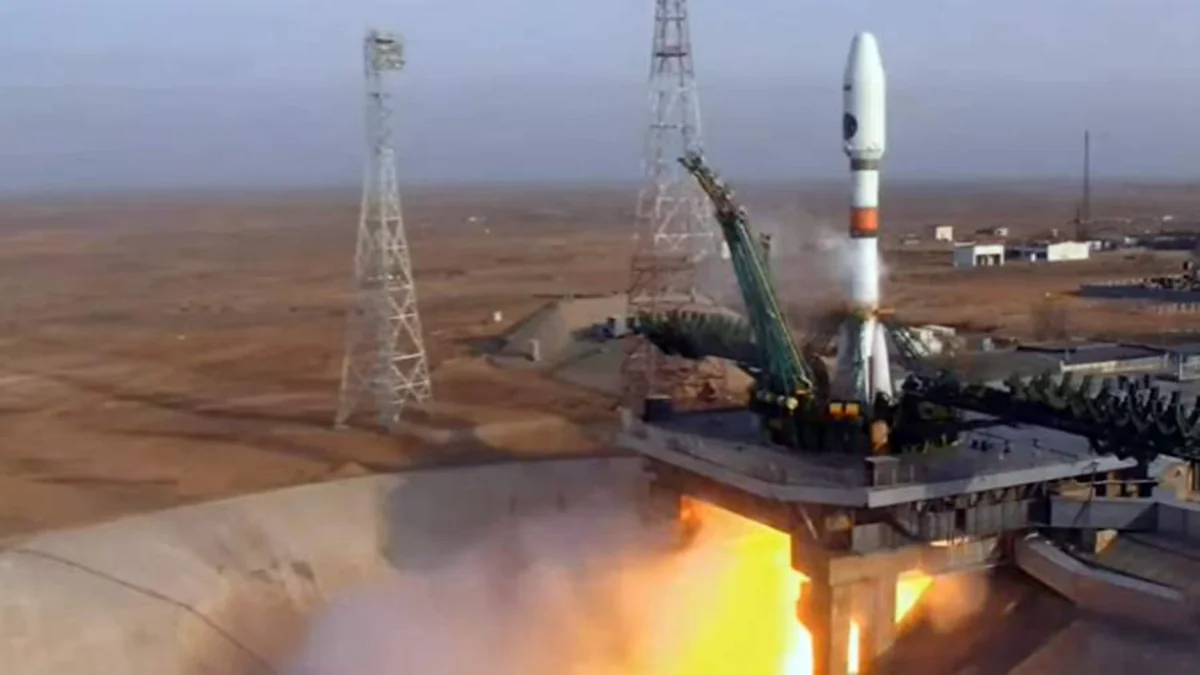 Russia launches Soyuz-2.1b rocket with its second meteorological satellite