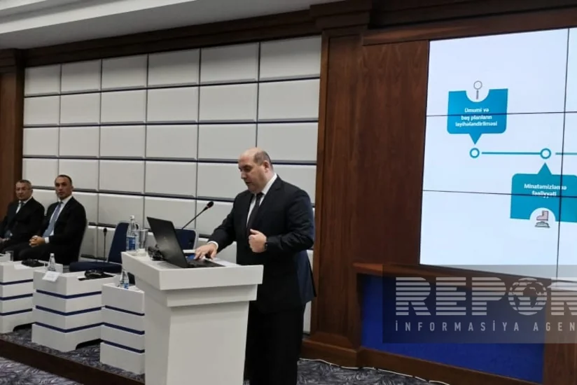 Azerbaijani presidential rep talks on restoration work in Karabakh economic region