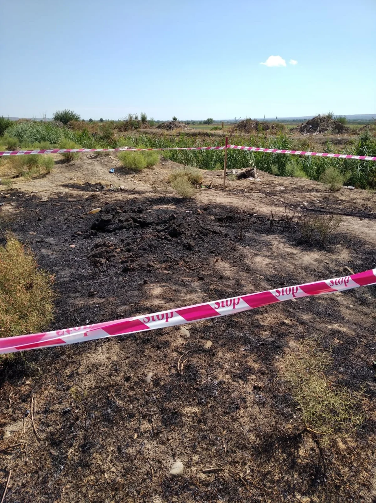 Füzulidə partlayış olub