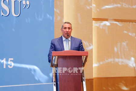 Mərhum professorun Heydər Əliyev-milli ləyaqət ölçüsü kitabının təqdimatı keçirilib - FOTOLAR