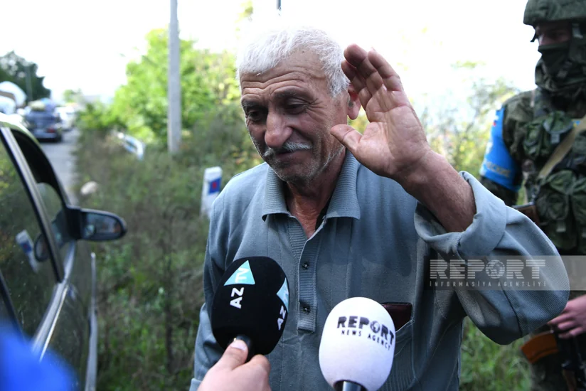 Qarabağın erməniəsilli sakini Azərbaycan polisinə təşəkkür edib