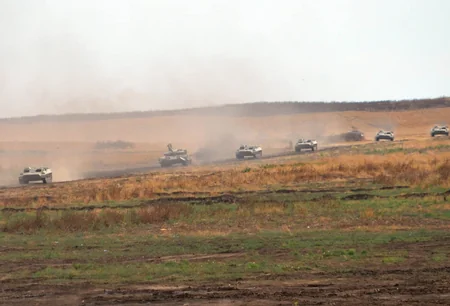 Проведен этап широкомасштабных учений ВС Азербайджана с боевыми стрельбами