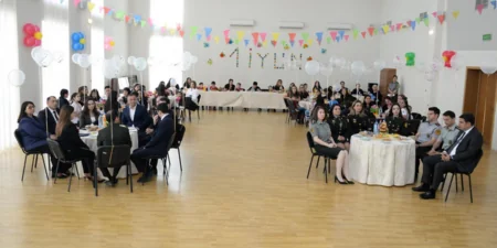 4 saylı cəzaçəkmə müəssisəsində məhkum qadınlar övladları ilə görüşüblər