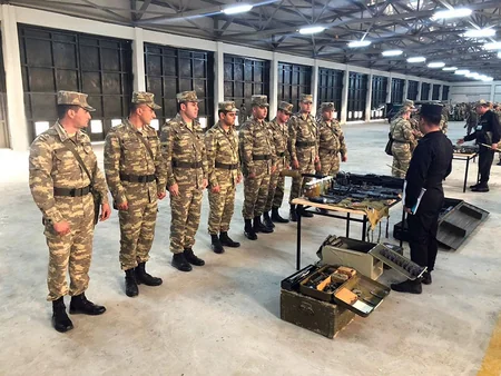 Weapons and military equipment in Azerbaijani army transferred into winter operation mode - VIDEO