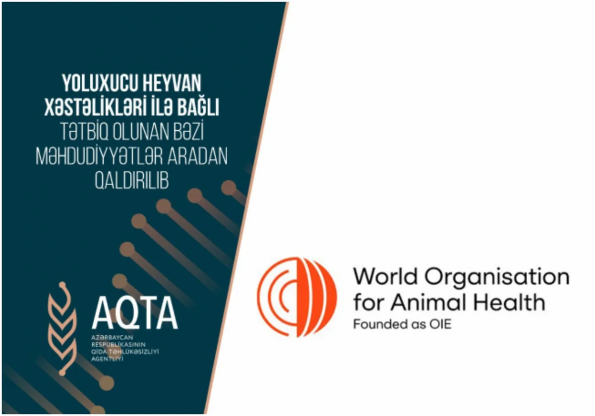 AQTA: Dabaq xəstəliyinə görə bəzi ərazilərə tətbiq olunan məhdudiyyətlər aradan qaldırılıb