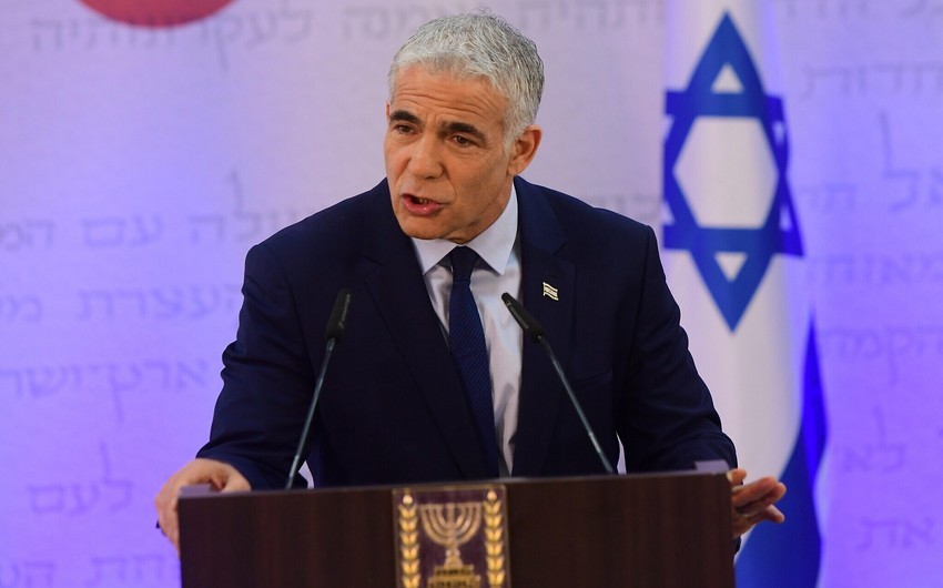 Yair Lapid: “İsrail İrana qarşı əməliyyat tədbirləri görmək hüququnu özündə saxlayır”