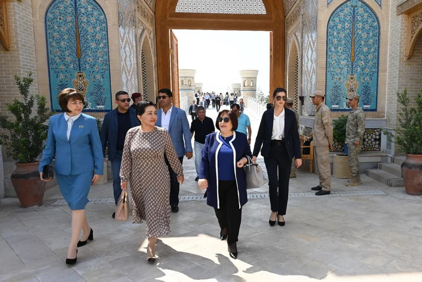 Participants of Summit of Women Parliament Speakers visit Samarkand