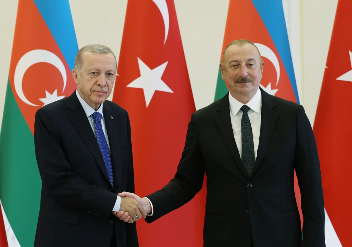 Ərdoğan: Türkiyə və Azərbaycan olaraq Şərqlə Qərb arasında strateji bir yerə sahibik