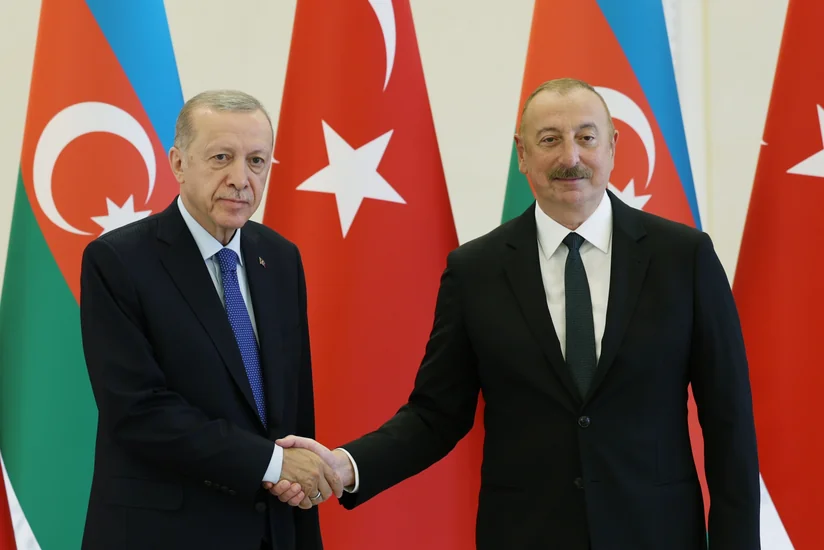 Ərdoğan: Türkiyə və Azərbaycan olaraq Şərqlə Qərb arasında strateji bir yerə sahibik