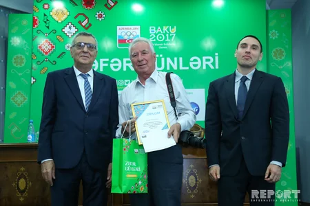 Report News Agency gets award for Baku 2017 Islamic Games