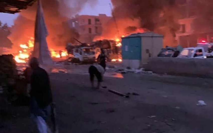 Afrində törədilmiş terrorda ölənlərin sayı 9-a çatıb - YENİLƏNİB