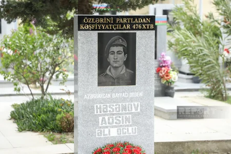 Xocavənd əməliyyatı” şəhidlərinin məzarları ziyarət olunub