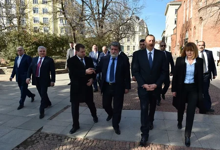President Ilham Aliyev visited The Saint Sofia Church