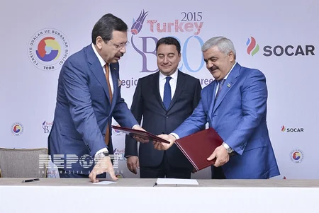 SOCAR ilə Türkiyə Odalar və Borsalar Birliyi arasında müqavilə imzalanıb