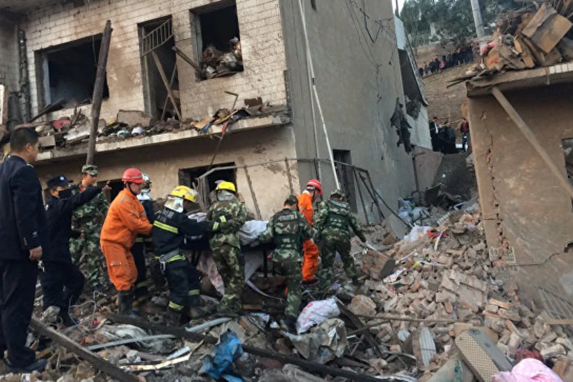 Жертвами взрыва на северо-западе Китая стали 14 человек - ОБНОВЛЕНО