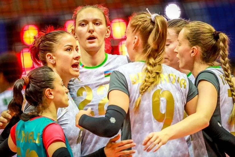 Azərbaycan voleybol yığması Kameruna qalib gəlib
