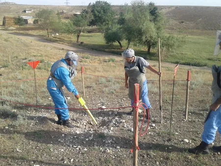 ​Füzuli və Tərtər rayonlarında partlamamış hərbi sursatlar aşkarlanıb