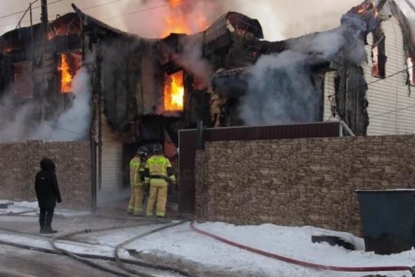 İrkutskda yanğında 4 nəfər həlak olub